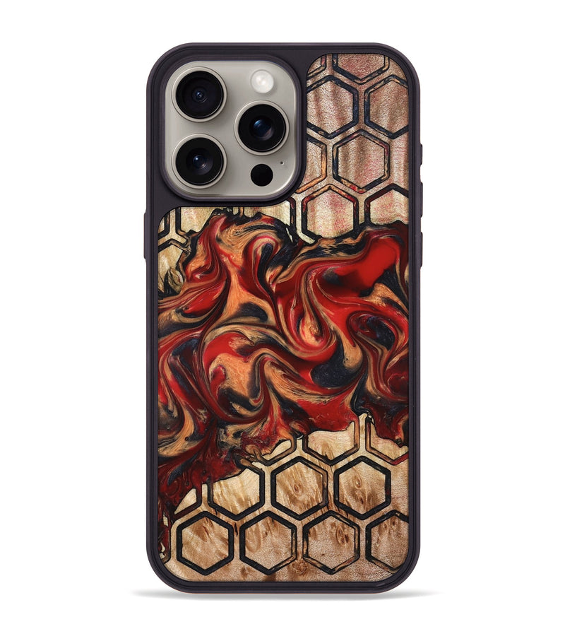 iPhone 15 Pro Max Wood Phone Case - Cathie (Pattern, 827192)