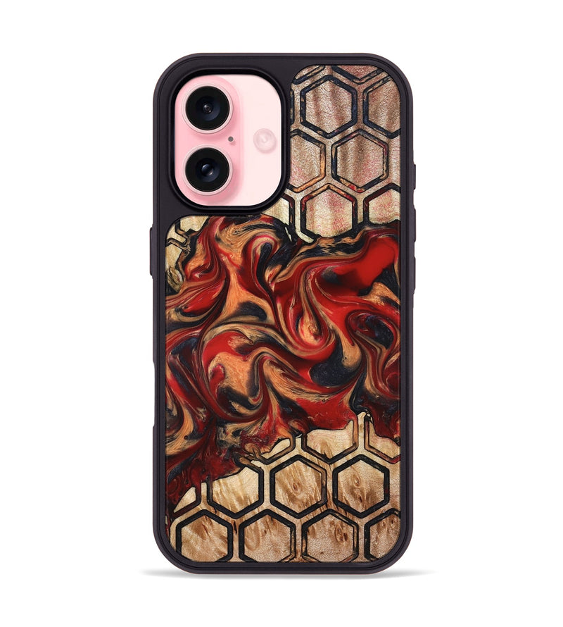 iPhone 16 Wood Phone Case - Cathie (Pattern, 827192)