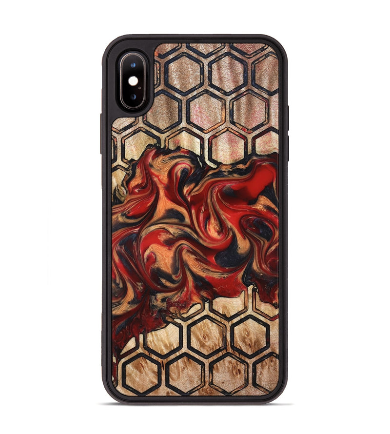 iPhone Xs Max Wood Phone Case - Cathie (Pattern, 827192)
