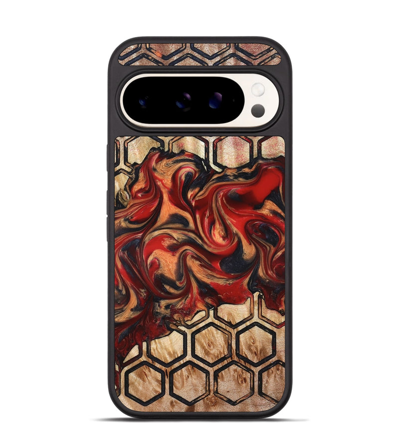 Pixel 9 Pro Wood Phone Case - Cathie (Pattern, 827192)