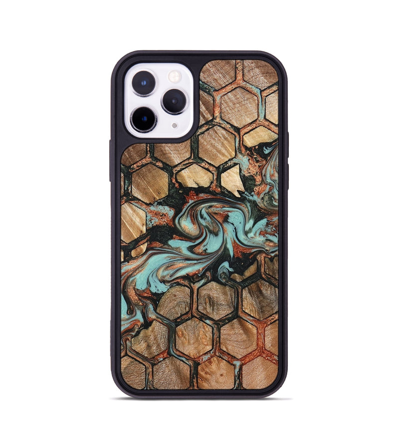 iPhone 11 Pro Wood Phone Case - Cali (Pattern, 827193)