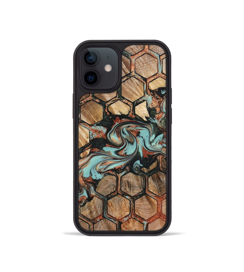 iPhone 12 mini Wood Phone Case - Cali (Pattern, 827193)