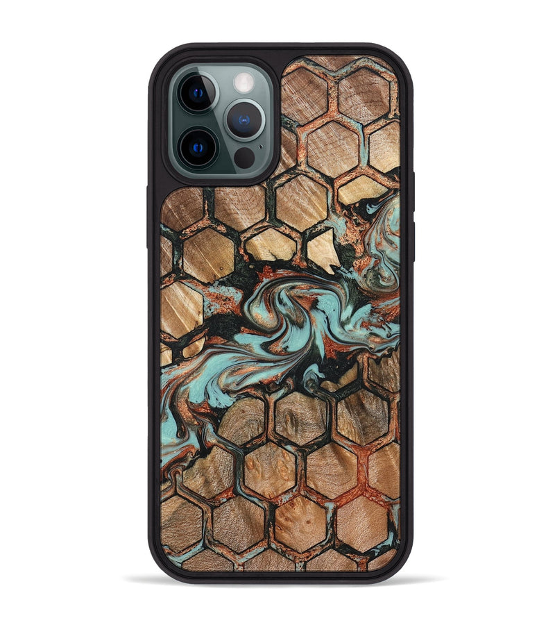 iPhone 12 Pro Max Wood Phone Case - Cali (Pattern, 827193)