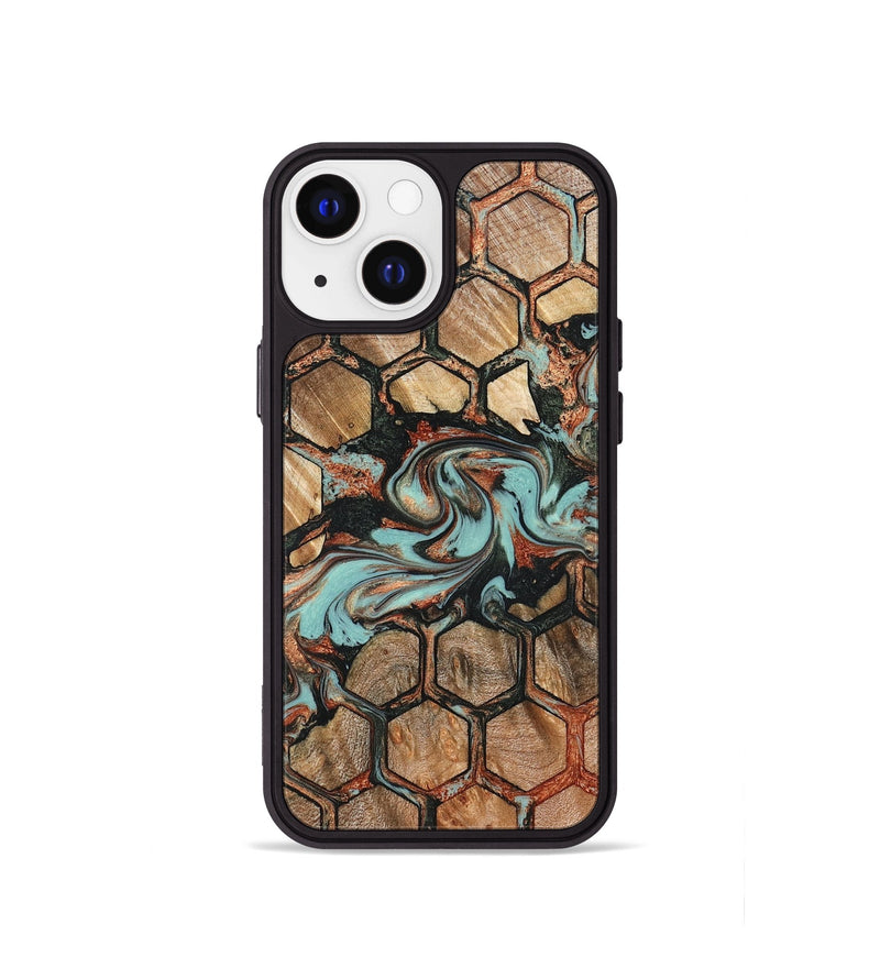 iPhone 13 mini Wood Phone Case - Cali (Pattern, 827193)