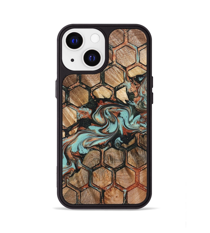 iPhone 13 Wood Phone Case - Cali (Pattern, 827193)