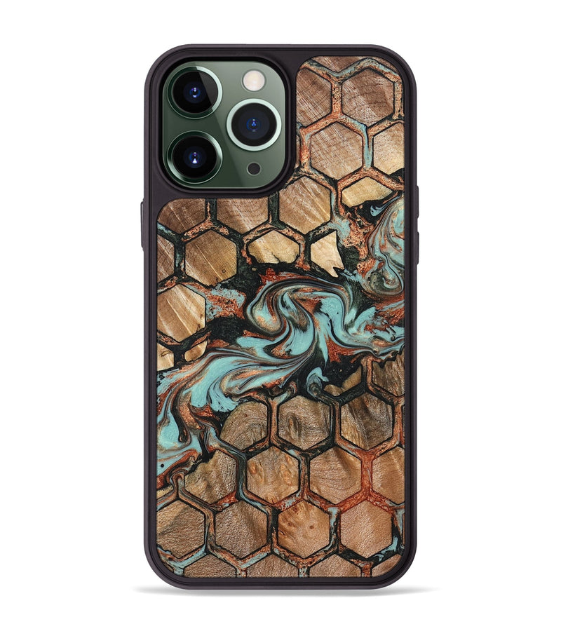 iPhone 13 Pro Max Wood Phone Case - Cali (Pattern, 827193)