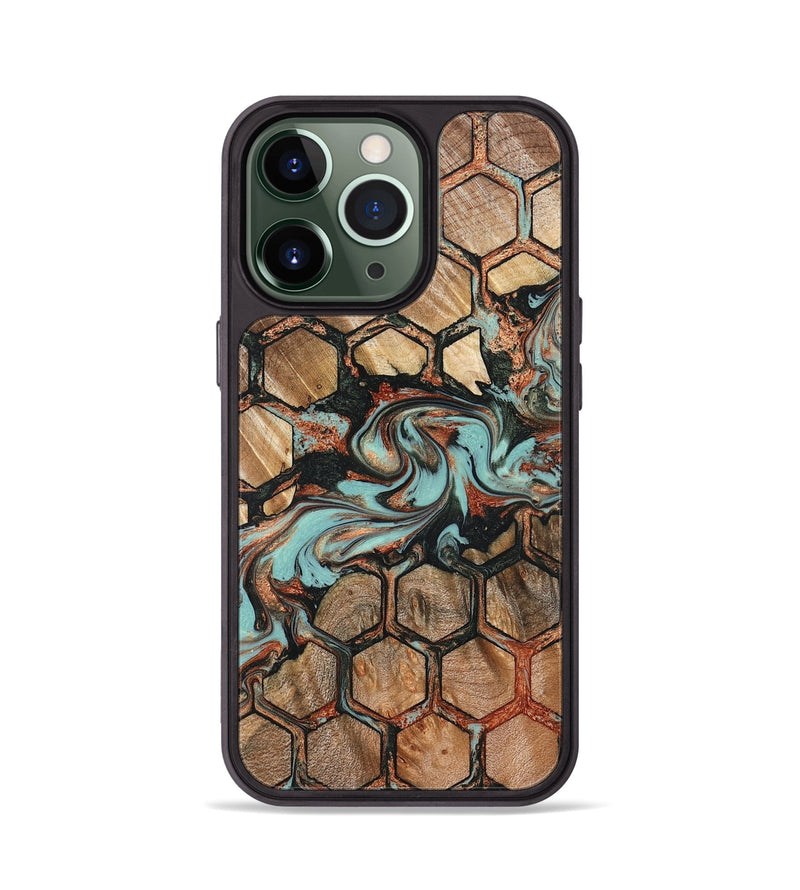 iPhone 13 Pro Wood Phone Case - Cali (Pattern, 827193)