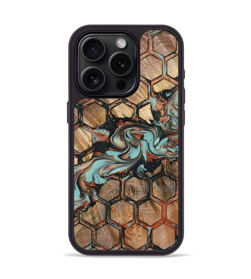 iPhone 15 Pro Wood Phone Case - Cali (Pattern, 827193)