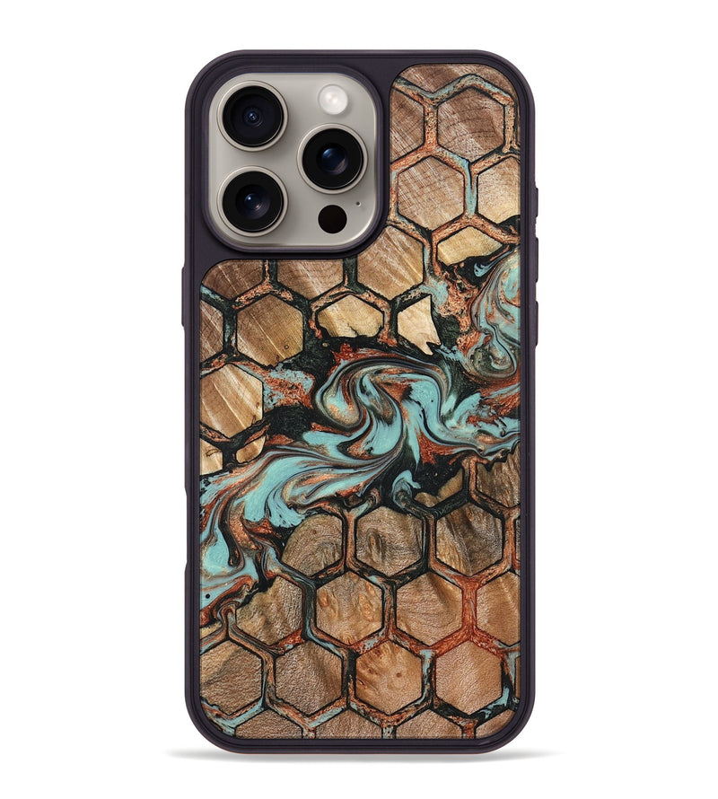 iPhone 16 Pro Max Wood Phone Case - Cali (Pattern, 827193)