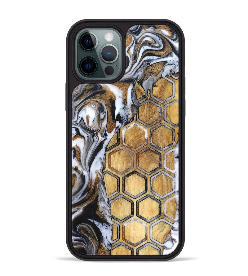 iPhone 12 Pro Max Wood Phone Case - Halie (Pattern, 827194)