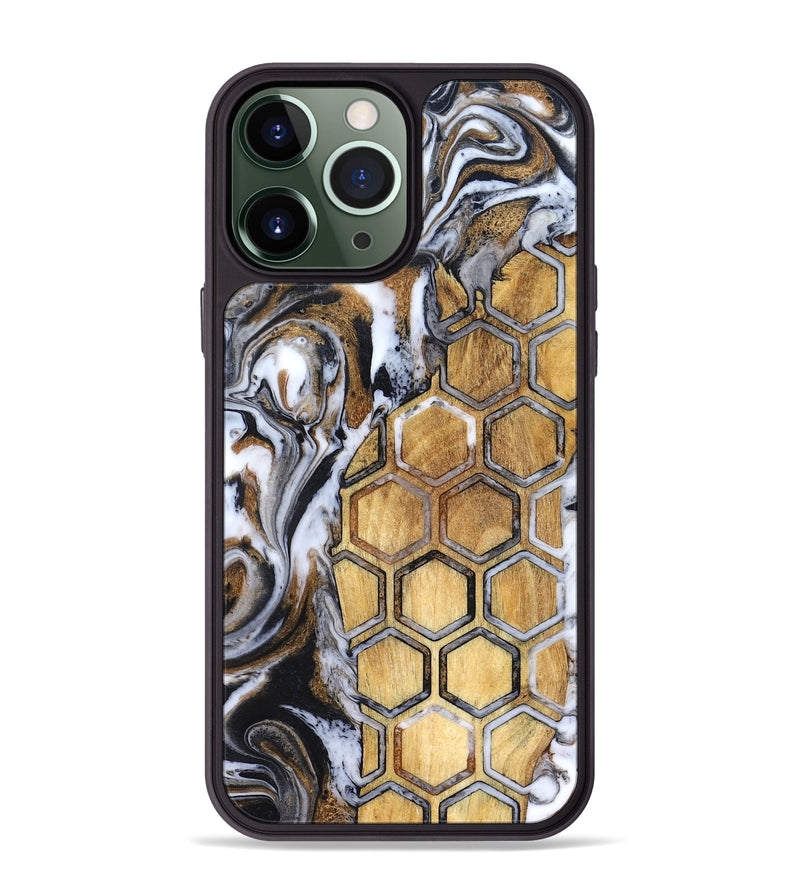 iPhone 13 Pro Max Wood Phone Case - Halie (Pattern, 827194)