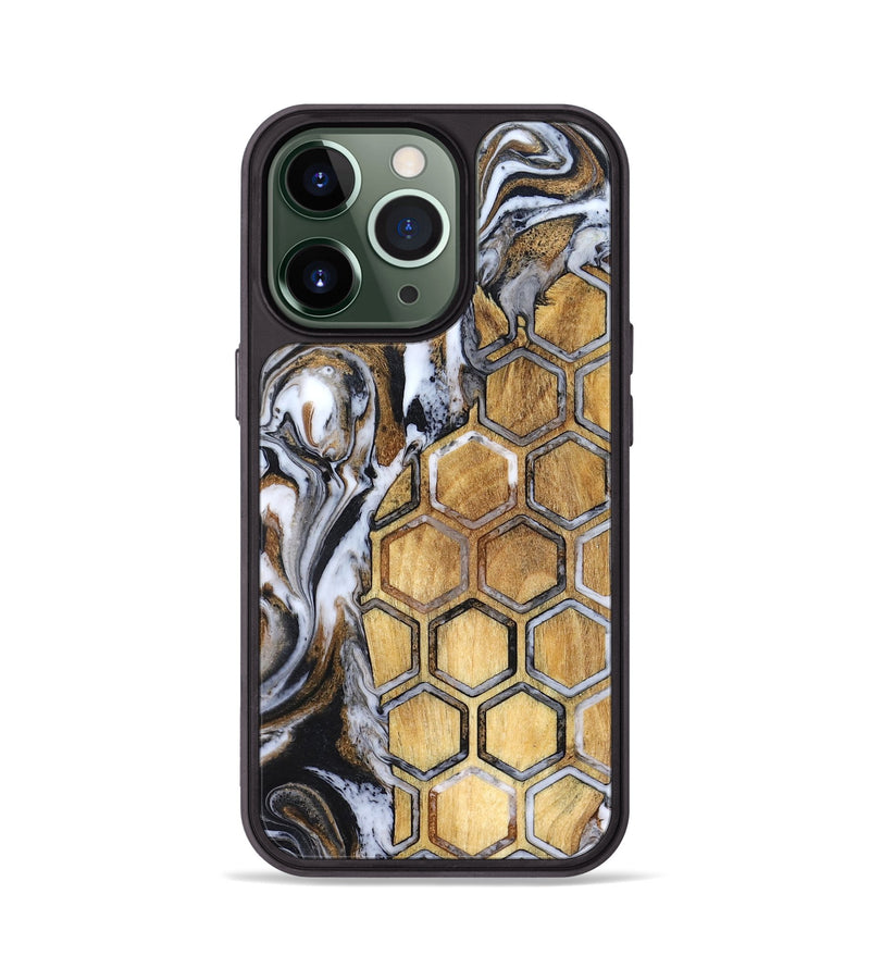 iPhone 13 Pro Wood Phone Case - Halie (Pattern, 827194)