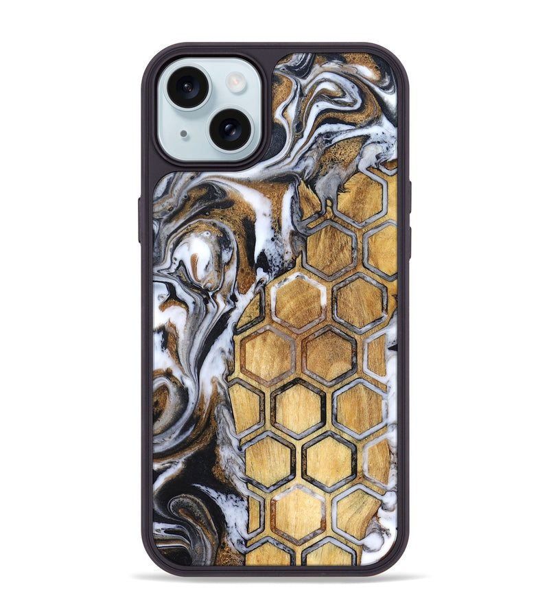iPhone 15 Plus Wood Phone Case - Halie (Pattern, 827194)