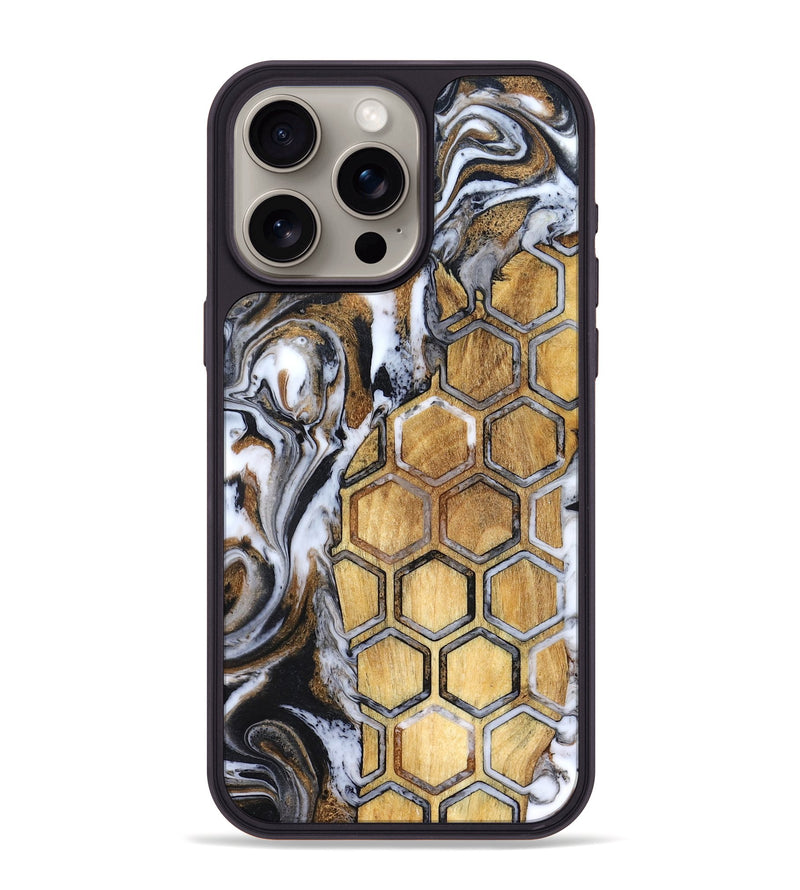 iPhone 15 Pro Max Wood Phone Case - Halie (Pattern, 827194)