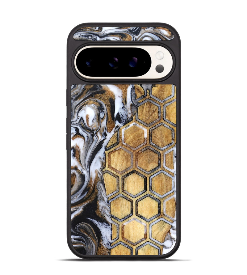 Pixel 9 Pro Wood Phone Case - Halie (Pattern, 827194)