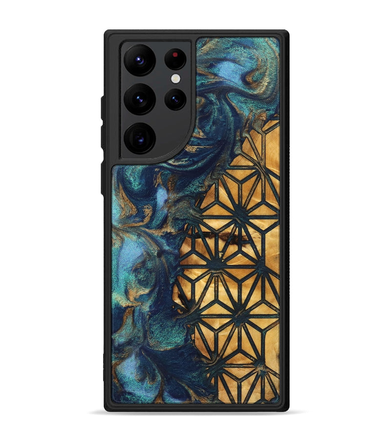 Galaxy S22 Ultra Wood Phone Case - Erika (Pattern, 827195)
