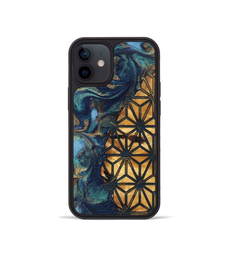iPhone 12 mini Wood Phone Case - Erika (Pattern, 827195)