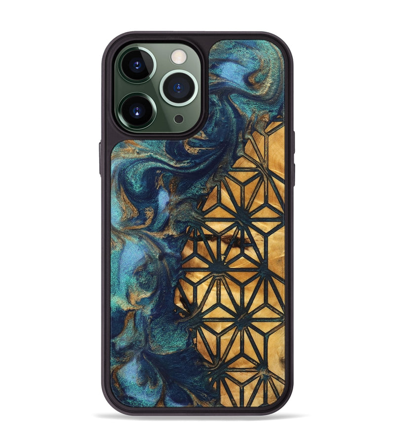 iPhone 13 Pro Max Wood Phone Case - Erika (Pattern, 827195)