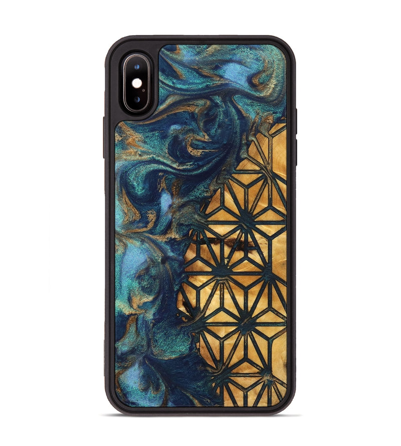 iPhone Xs Max Wood Phone Case - Erika (Pattern, 827195)