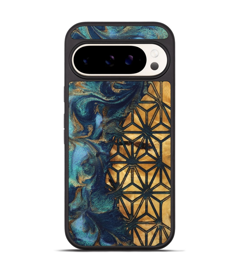 Pixel 9 Wood Phone Case - Erika (Pattern, 827195)