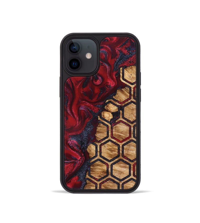 iPhone 12 mini Wood Phone Case - Jazmyne (Pattern, 827197)