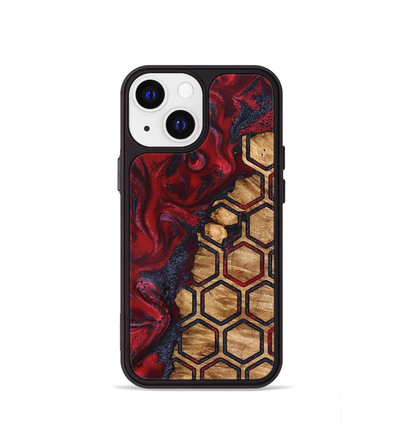 iPhone 13 mini Wood Phone Case - Jazmyne (Pattern, 827197)