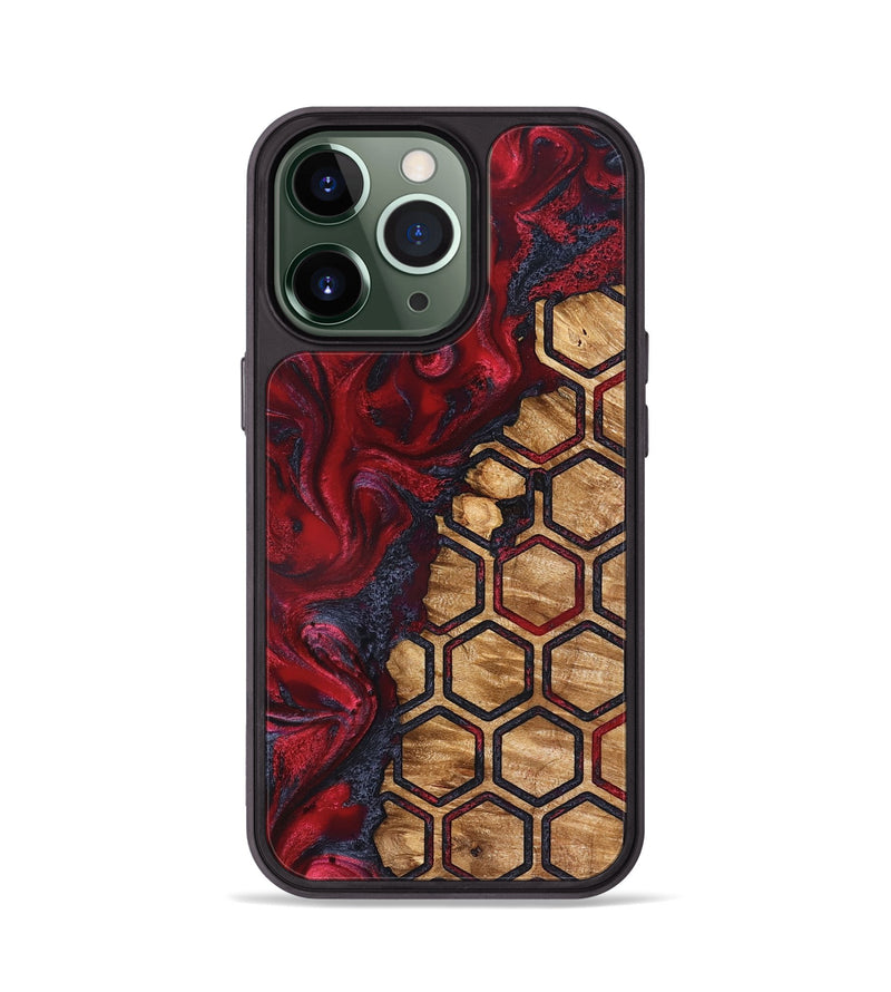 iPhone 13 Pro Wood Phone Case - Jazmyne (Pattern, 827197)