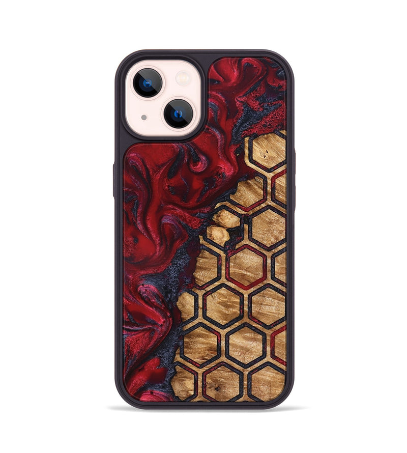 iPhone 14 Wood Phone Case - Jazmyne (Pattern, 827197)