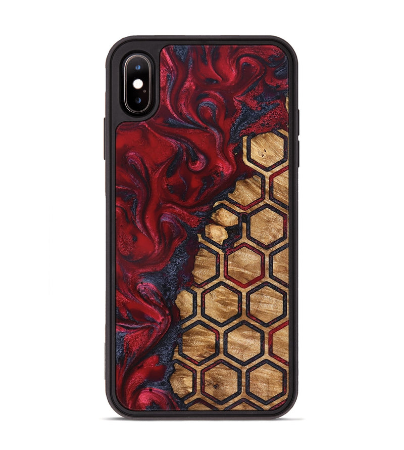 iPhone Xs Max Wood Phone Case - Jazmyne (Pattern, 827197)