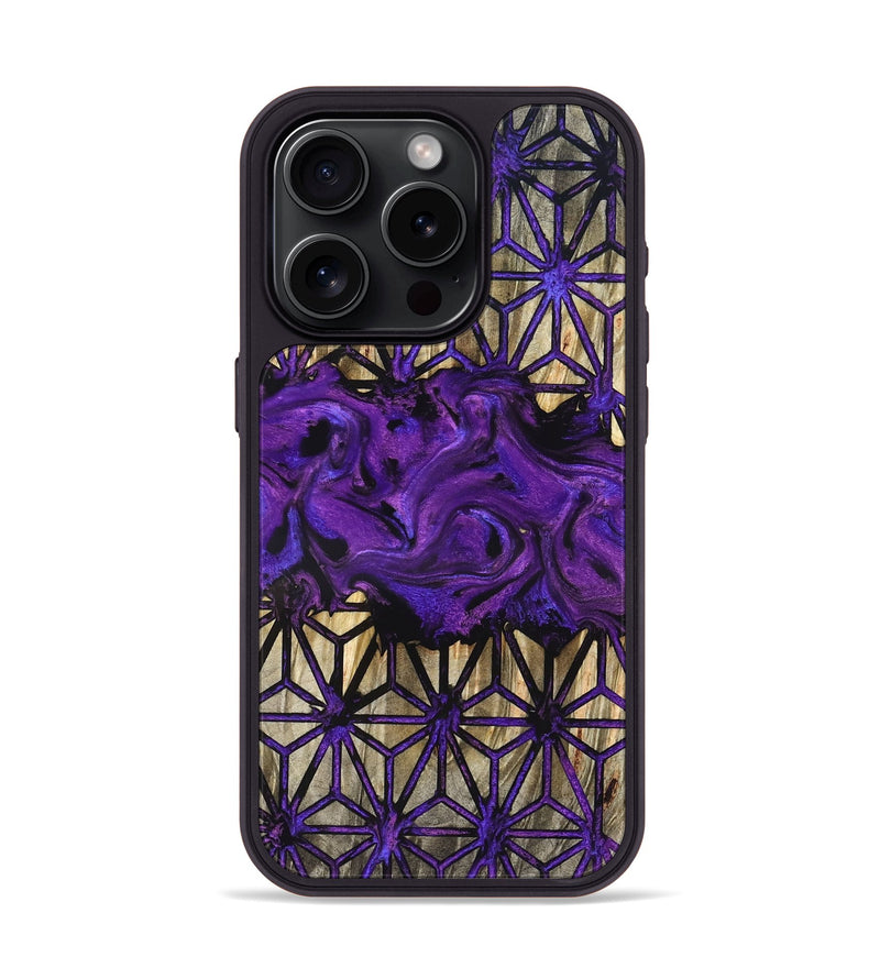 iPhone 15 Pro Wood Phone Case - Duncan (Pattern, 827198)
