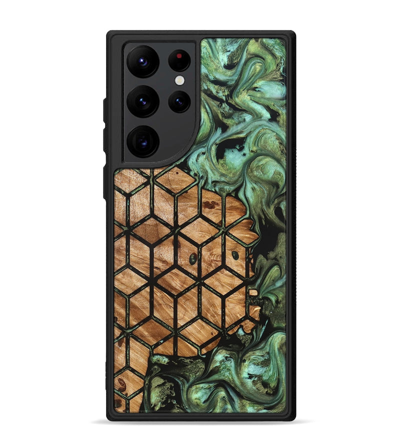 Galaxy S22 Ultra Wood Phone Case - Kirsten (Pattern, 827199)