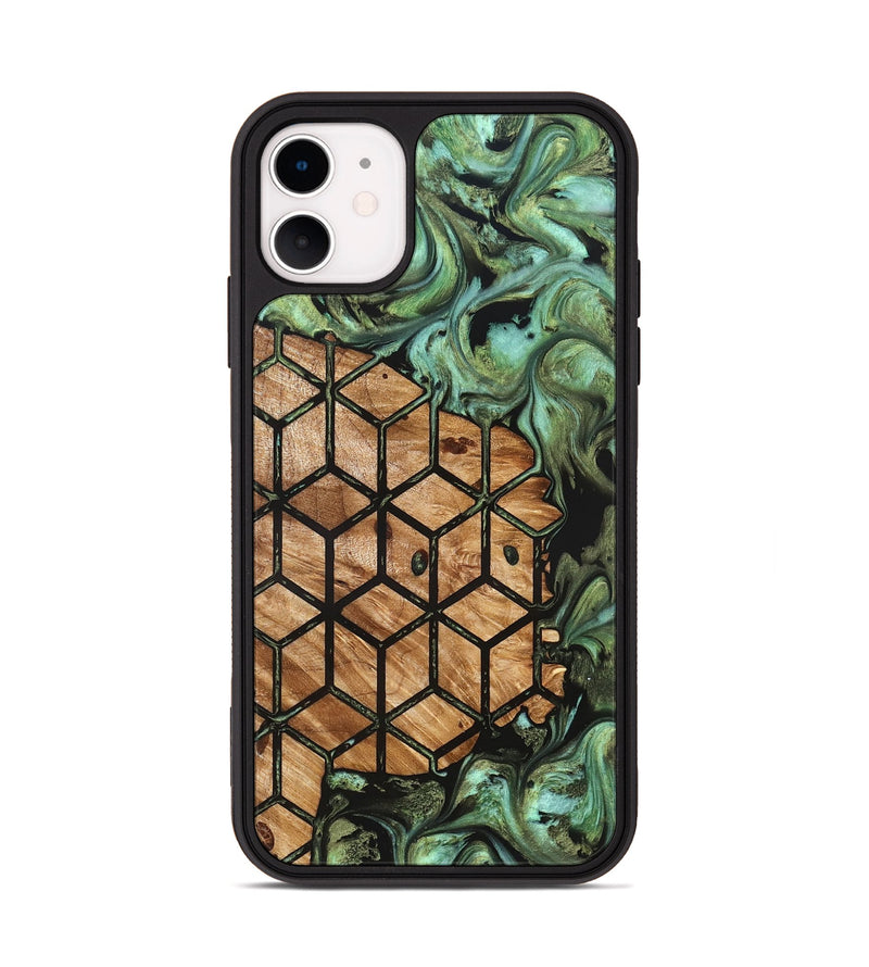 iPhone 11 Wood Phone Case - Kirsten (Pattern, 827199)
