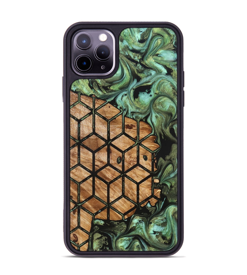 iPhone 11 Pro Max Wood Phone Case - Kirsten (Pattern, 827199)