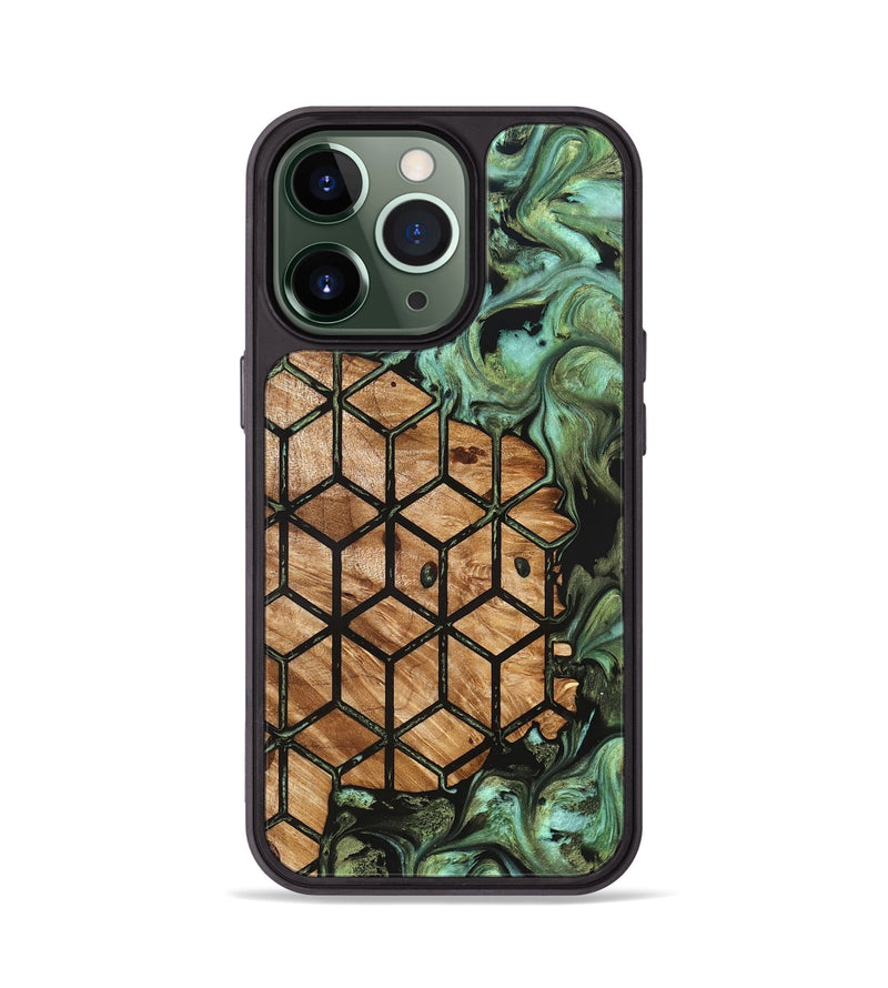 iPhone 13 Pro Wood Phone Case - Kirsten (Pattern, 827199)