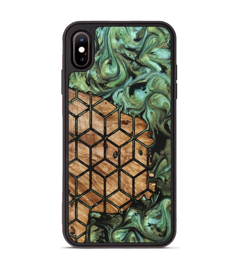 iPhone Xs Max Wood Phone Case - Kirsten (Pattern, 827199)