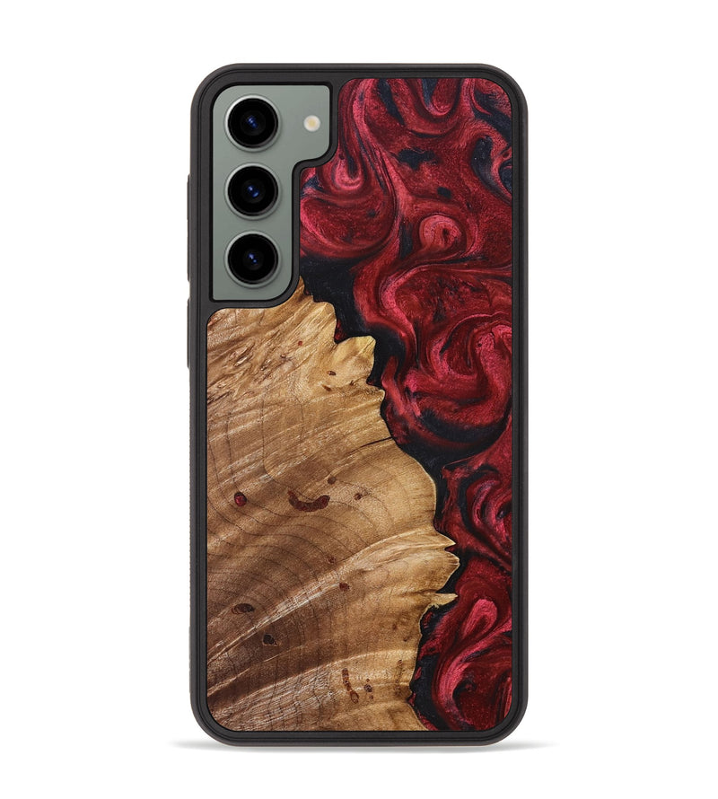 Galaxy S23 Plus Wood Phone Case - Franco (Red, 827200)