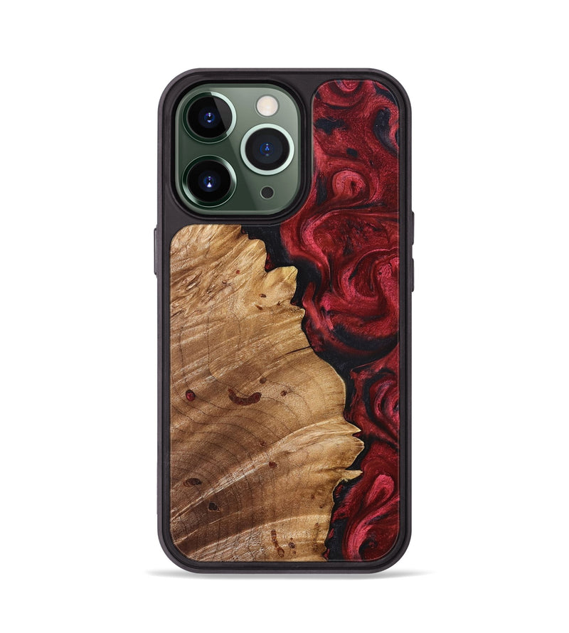 iPhone 13 Pro Wood Phone Case - Franco (Red, 827200)