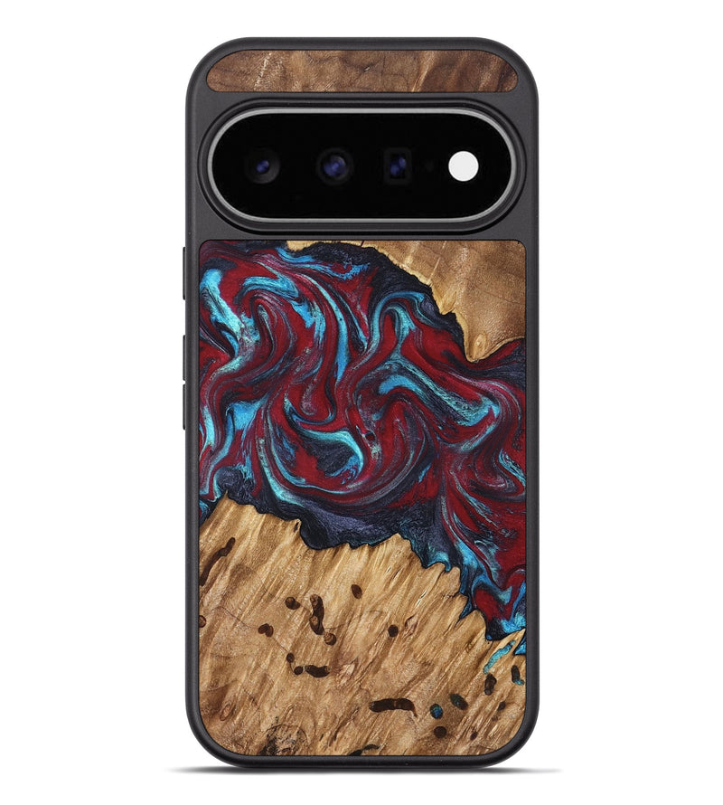 Pixel 11 Pro XL Wood Phone Case - Sanaa (Red, 827201)