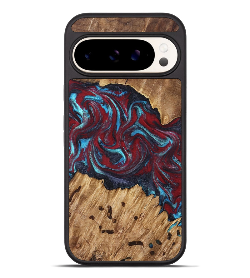 Pixel 9 Pro XL Wood Phone Case - Sanaa (Red, 827201)
