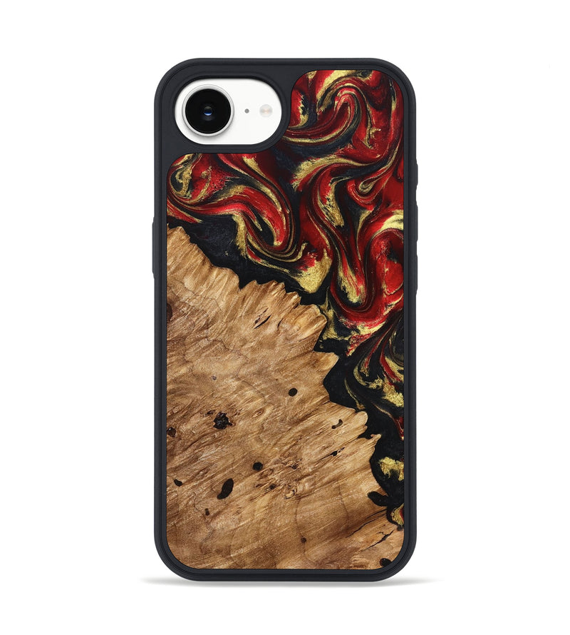 iPhone 17e Wood Phone Case - Betty (Red, 827203)
