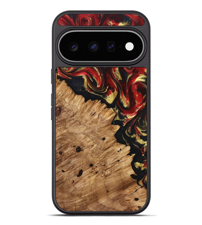 Pixel 11 Pro XL Wood Phone Case - Betty (Red, 827203)