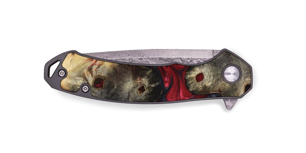 EDC Wood Pocket Knife - Annie (Red, 827204)