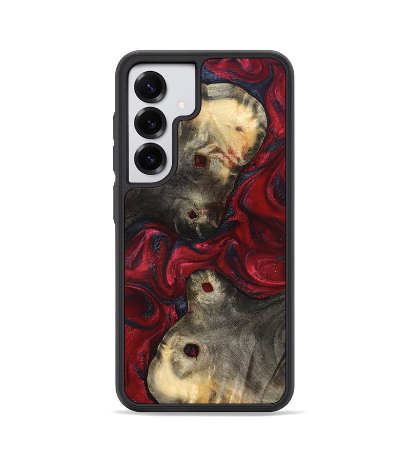 Galaxy S25 Wood Phone Case - Annie (Red, 827204)