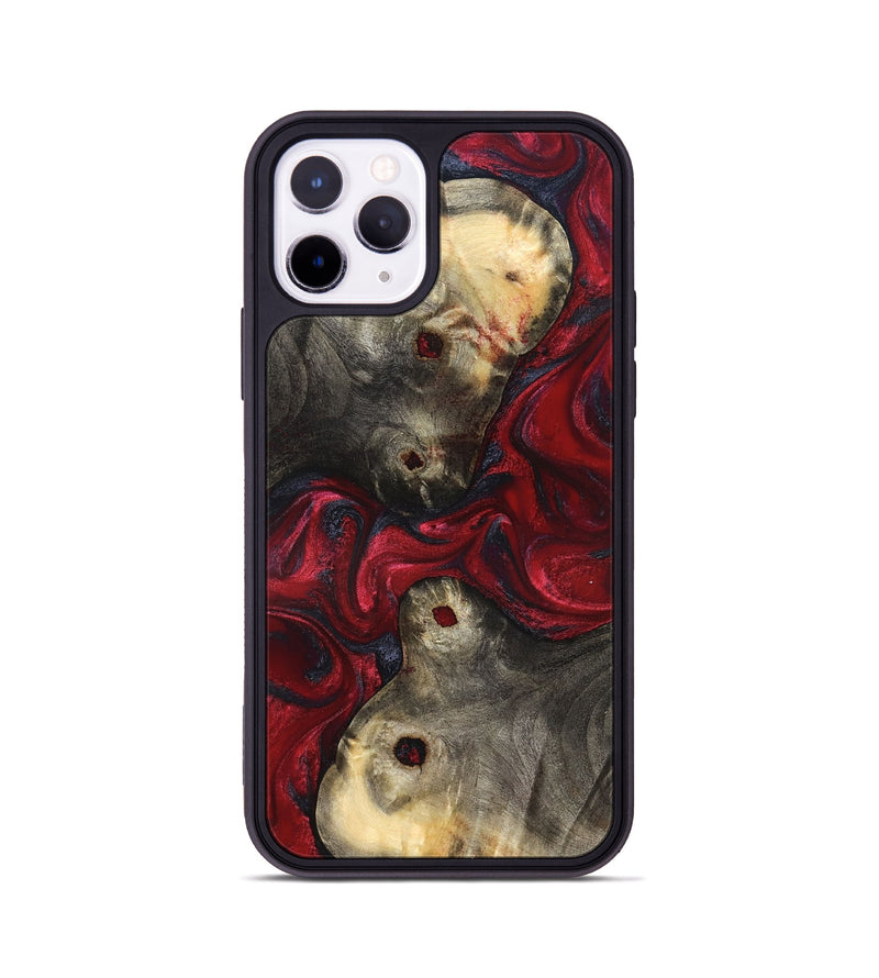 iPhone 11 Pro Wood Phone Case - Annie (Red, 827204)