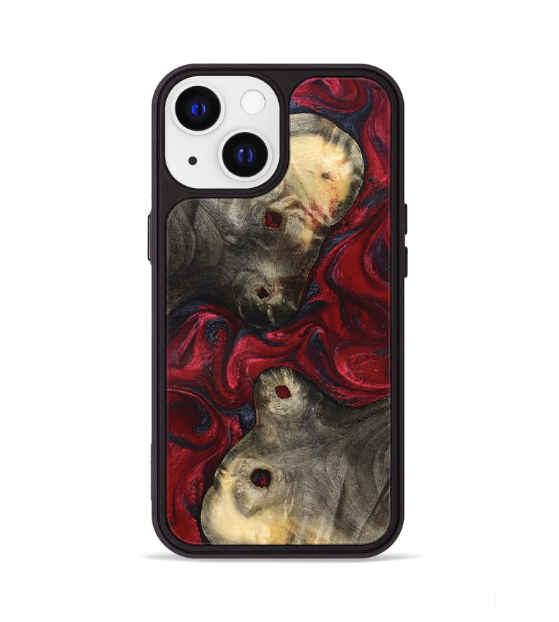 iPhone 13 Wood Phone Case - Annie (Red, 827204)