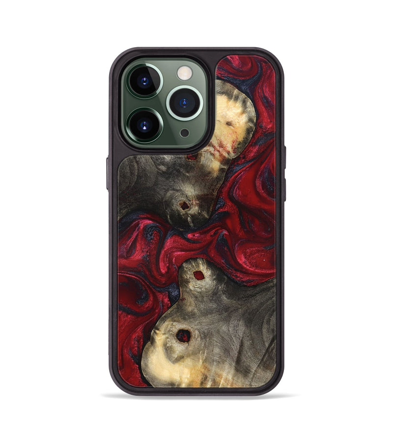 iPhone 13 Pro Wood Phone Case - Annie (Red, 827204)