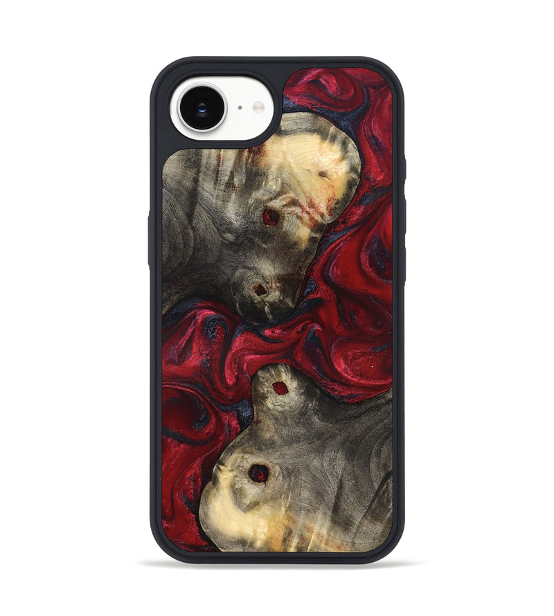 iPhone 16e Wood Phone Case - Annie (Red, 827204)