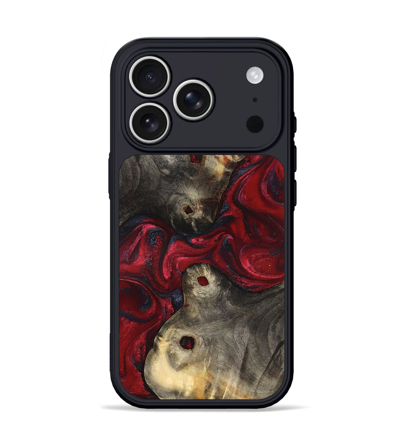 iPhone 17 Pro Wood Phone Case - Annie (Red, 827204)