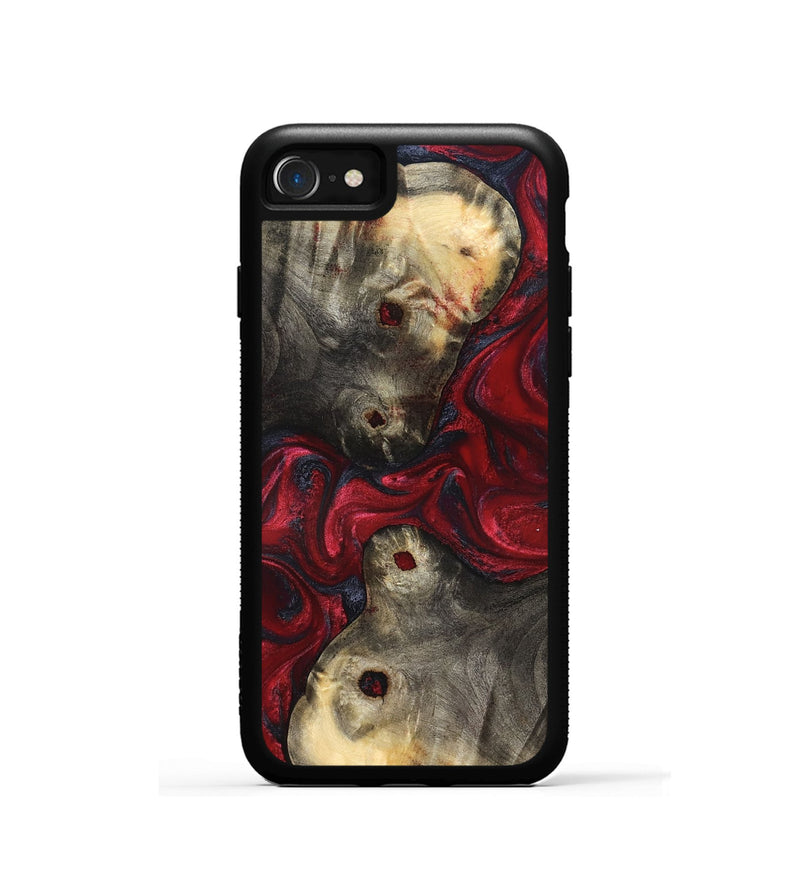 iPhone SE Wood Phone Case - Annie (Red, 827204)