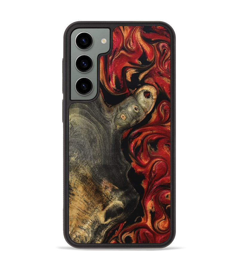Galaxy S23 Plus Wood Phone Case - Gia (Red, 827206)